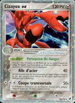 Cizayox ex — carte 108 de l’extension EX Forces Cachées