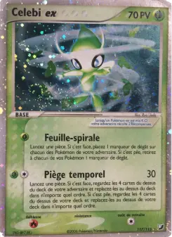 Celebi ex — carte 117 de l’extension EX Forces Cachées