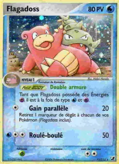 Flagadoss — carte 13 de l’extension EX Forces Cachées