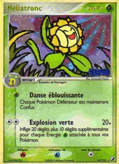 Heliatronc — carte 16 de l’extension EX Forces Cachées