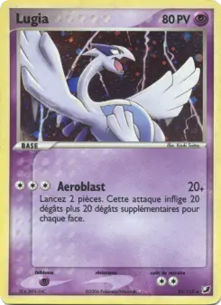 Lugia — carte 29 de l’extension EX Forces Cachées
