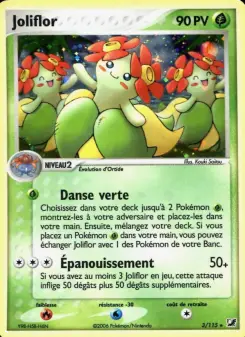 Joliflor — carte 3 de l’extension EX Forces Cachées