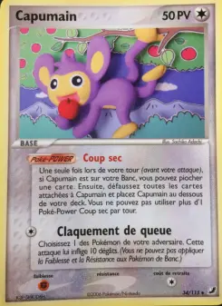 Capumain — carte 34 de l’extension EX Forces Cachées