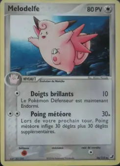 Melodelfe — carte 36 de l’extension EX Forces Cachées