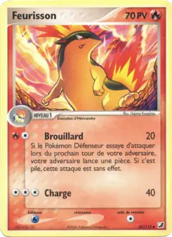 Feurisson — carte 45 de l’extension EX Forces Cachées
