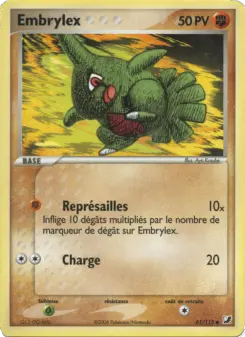 Embrylex — carte 61 de l’extension EX Forces Cachées