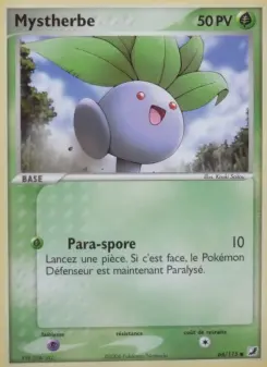 Mystherbe — carte 64 de l’extension EX Forces Cachées