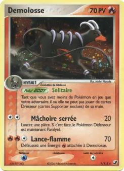 Demolosse — carte 7 de l’extension EX Forces Cachées