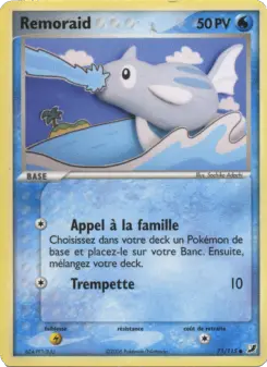 Remoraid — carte 71 de l’extension EX Forces Cachées