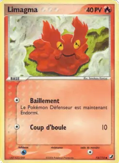 Limagma — carte 73 de l’extension EX Forces Cachées