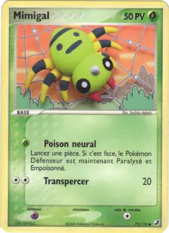 Mimigal — carte 75 de l’extension EX Forces Cachées