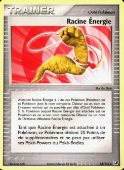 Racine Énergie — carte 83 de l’extension EX Forces Cachées