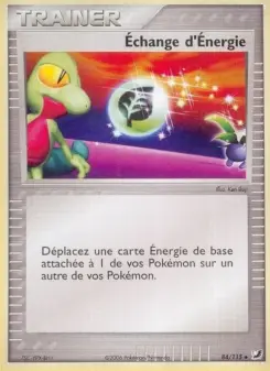 Échange d'Énergie — carte 84 de l’extension EX Forces Cachées