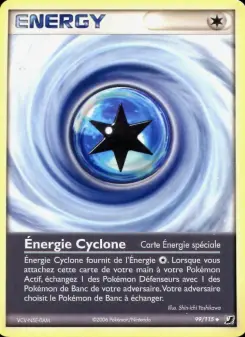 Énergie Cyclone — carte 99 de l’extension EX Forces Cachées