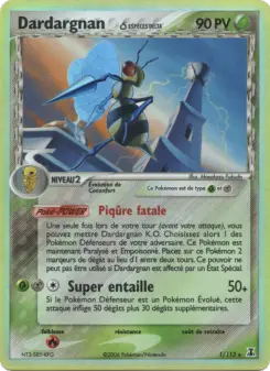 Dardargnan δ — carte 1 de l’extension EX Espèces Delta