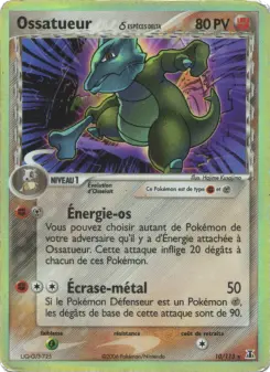 Ossatueur δ — carte 10 de l’extension EX Espèces Delta