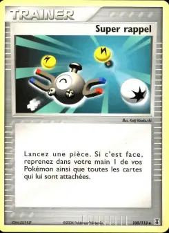 Super rappel — carte 100 de l’extension EX Espèces Delta