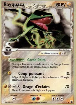 Rayquaza δ — carte 13 de l’extension EX Espèces Delta