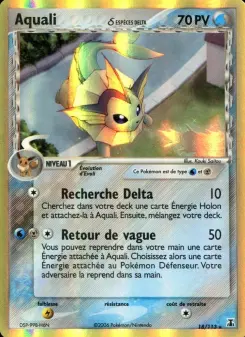 Aquali δ — carte 18 de l’extension EX Espèces Delta