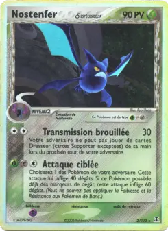Nostenfer δ — carte 2 de l’extension EX Espèces Delta