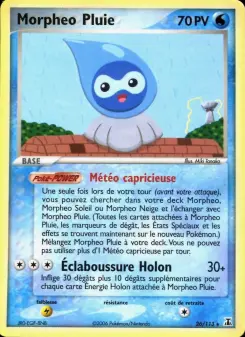 Morpheo Pluie — carte 26 de l’extension EX Espèces Delta