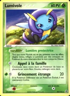 Lumivole — carte 45 de l’extension EX Espèces Delta