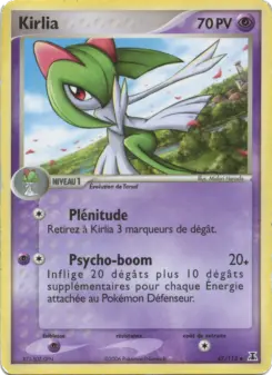 Kirlia — carte 47 de l’extension EX Espèces Delta