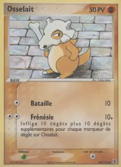 Osselait — carte 60 de l’extension EX Espèces Delta