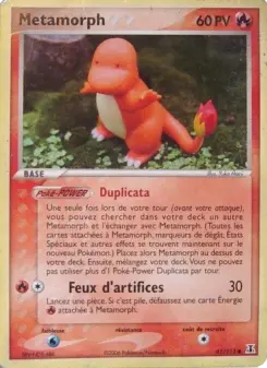Metamorph — carte 61 de l’extension EX Espèces Delta