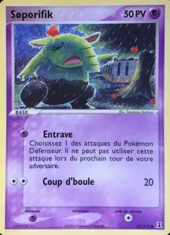Soporifik — carte 67 de l’extension EX Espèces Delta