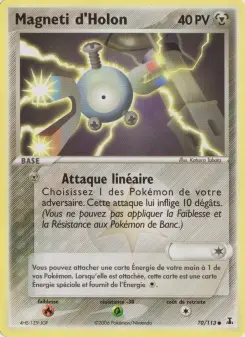 Magneti d'Holon — carte 70 de l’extension EX Espèces Delta