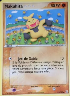 Makuhita — carte 75 de l’extension EX Espèces Delta