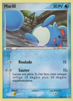 Marill — carte 76 de l’extension EX Espèces Delta