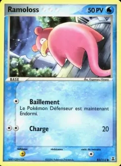Ramoloss — carte 83 de l’extension EX Espèces Delta