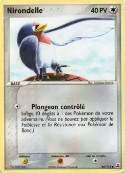 Nirondelle — carte 86 de l’extension EX Espèces Delta