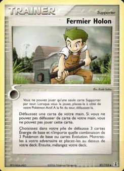 Fermier Holon — carte 91 de l’extension EX Espèces Delta