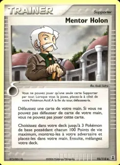Mentor Holon — carte 93 de l’extension EX Espèces Delta