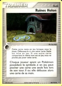 Ruines Holon — carte 96 de l’extension EX Espèces Delta