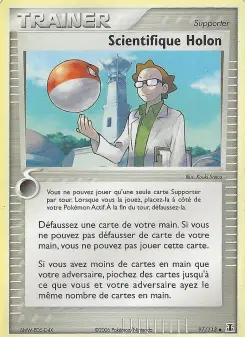 Scientifique Holon — carte 97 de l’extension EX Espèces Delta