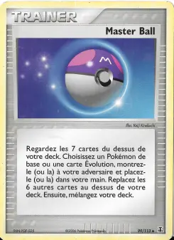 Master Ball — carte 99 de l’extension EX Espèces Delta