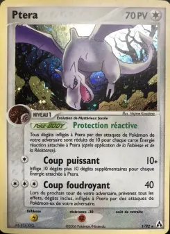 Ptera — carte 1 de l’extension EX Créateurs de légendes
