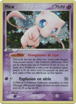 Mew — carte 10 de l’extension EX Créateurs de légendes