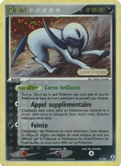 Absol — carte 15 de l’extension EX Créateurs de légendes