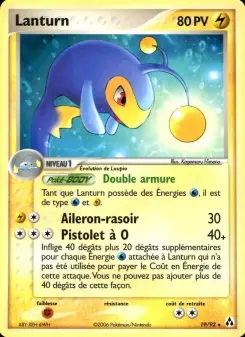 Lanturn — carte 19 de l’extension EX Créateurs de légendes