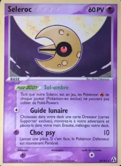 Seleroc — carte 20 de l’extension EX Créateurs de légendes