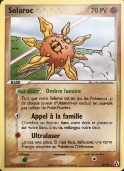 Solaroc — carte 25 de l’extension EX Créateurs de légendes