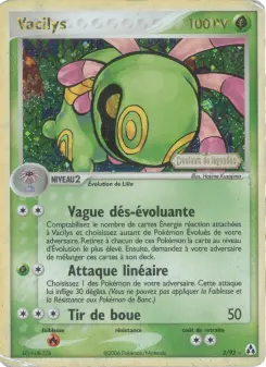 Vacilys — carte 3 de l’extension EX Créateurs de légendes