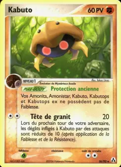 Kabuto — carte 36 de l’extension EX Créateurs de légendes
