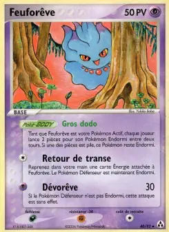 Feuforêve — carte 40 de l’extension EX Créateurs de légendes