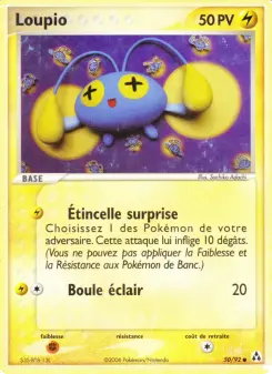 Loupio — carte 50 de l’extension EX Créateurs de légendes